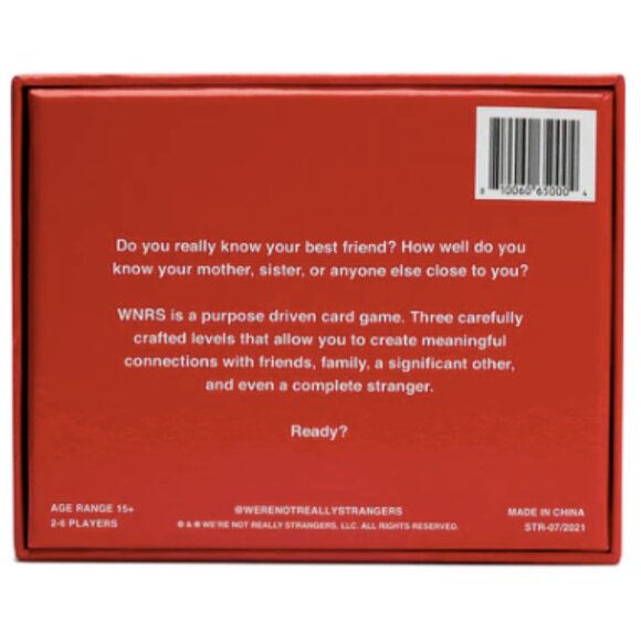 We're Not Really Strangers Card Game - Picture 2 of 2